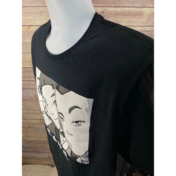 Avatar The Last Airbender Kanji Group Shot Aang Katara Sokka Men's Size Large - Picture 6 of 8